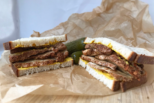 Montreal Smoked Lion's Mane Sandwich